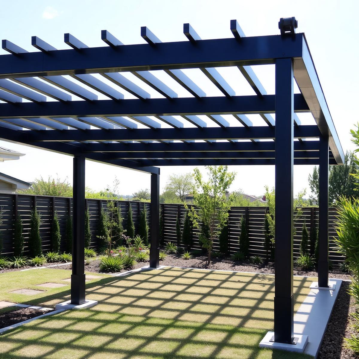 Oceľová pergola